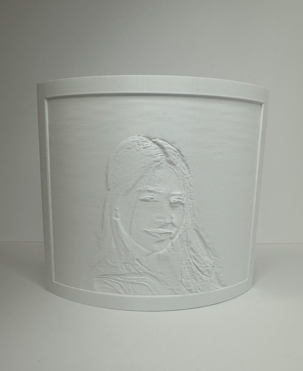 Personalized Photo Lithophane Night Light: 3D Printed PLA
