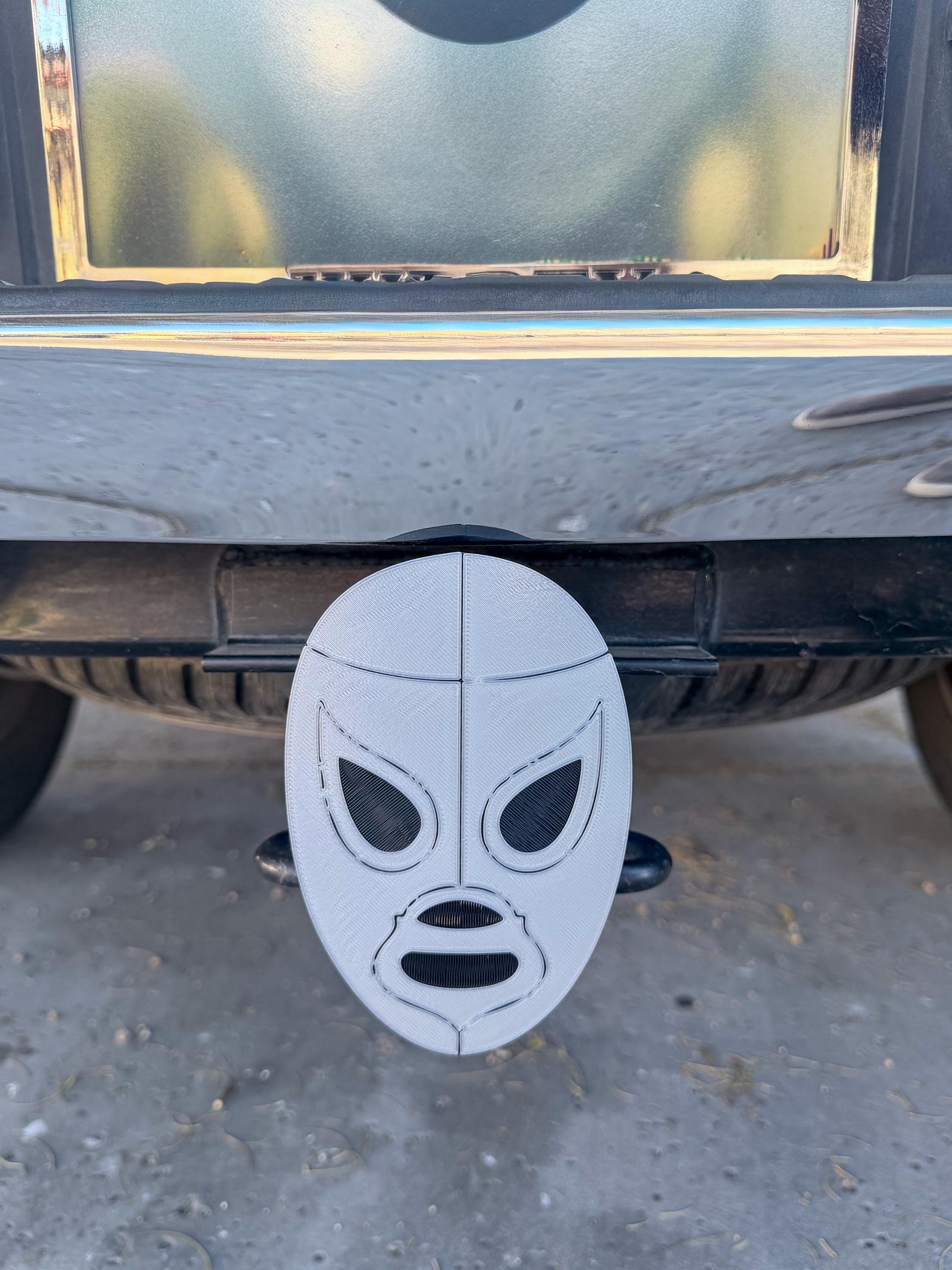 Luchador tráiler hitch cover