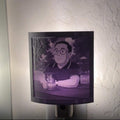 Personalized Photo Lithophane Night Light: 3D Printed PLA