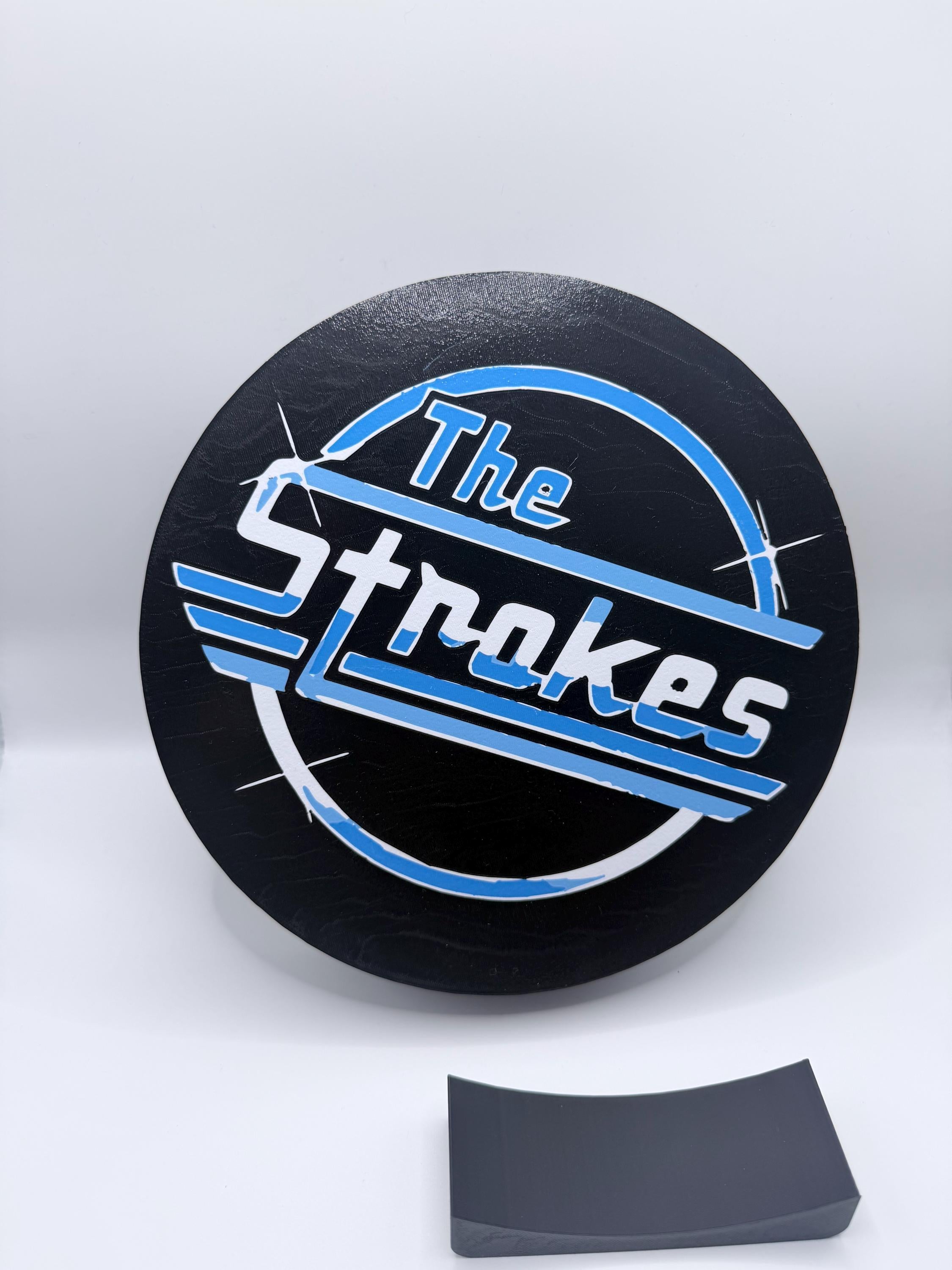 Lamp inspired by the strokes