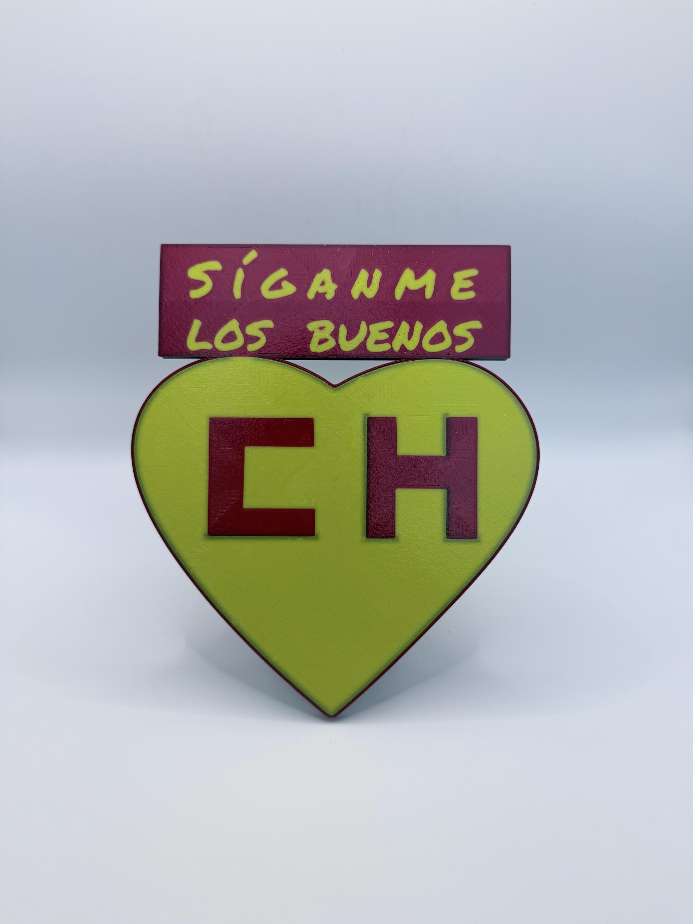 Trailer hitch cover inspired by El Chapulín Colorado